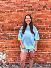 Load image into Gallery viewer, Feeling Chill Striped Tee