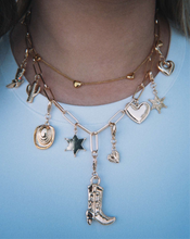 Load image into Gallery viewer, Cowgirl Vibes Charm Necklace
