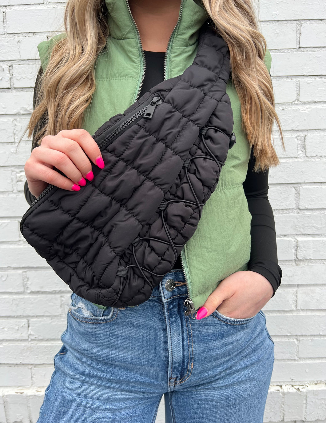 Puffer Sling Bag