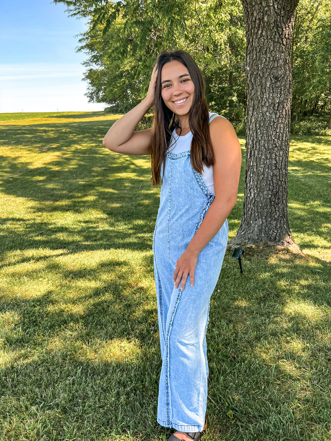 Darling Denim Jumpsuit