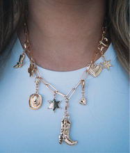 Load image into Gallery viewer, Cowgirl Vibes Charm Necklace
