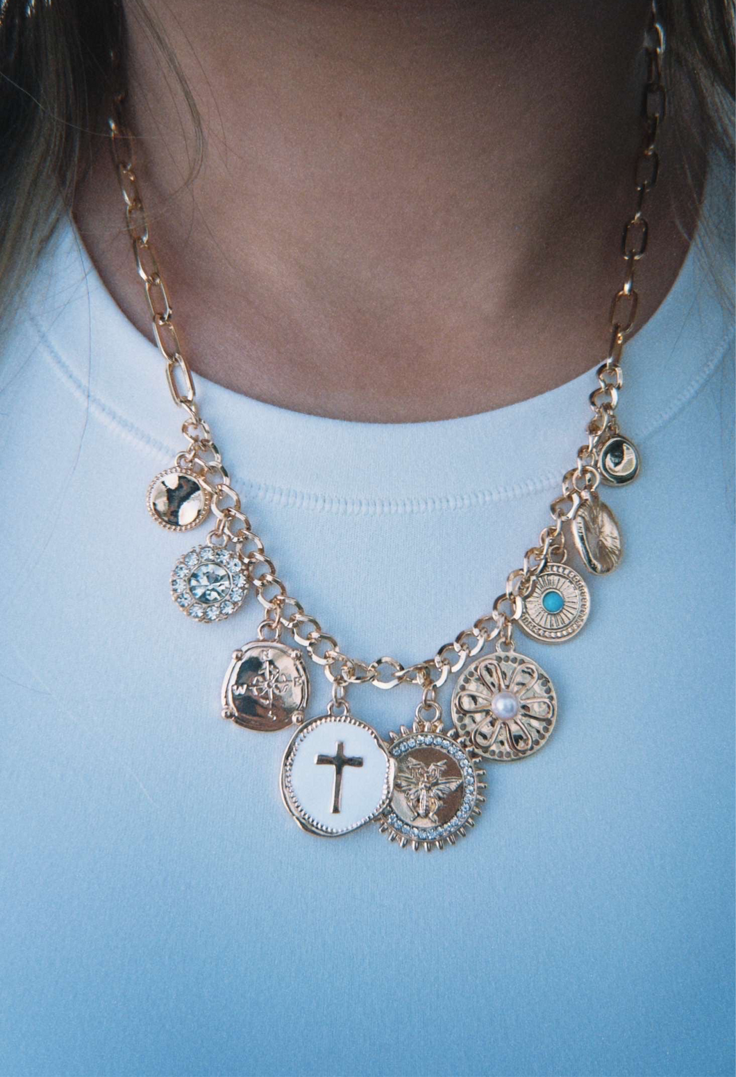 Jesus Lover Charm Necklace