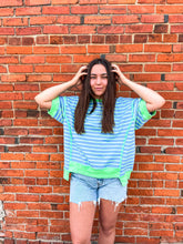 Load image into Gallery viewer, Feeling Chill Striped Tee
