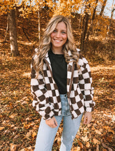 Load image into Gallery viewer, Check Me Out Checkered Jacket
