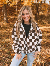 Load image into Gallery viewer, Check Me Out Checkered Jacket
