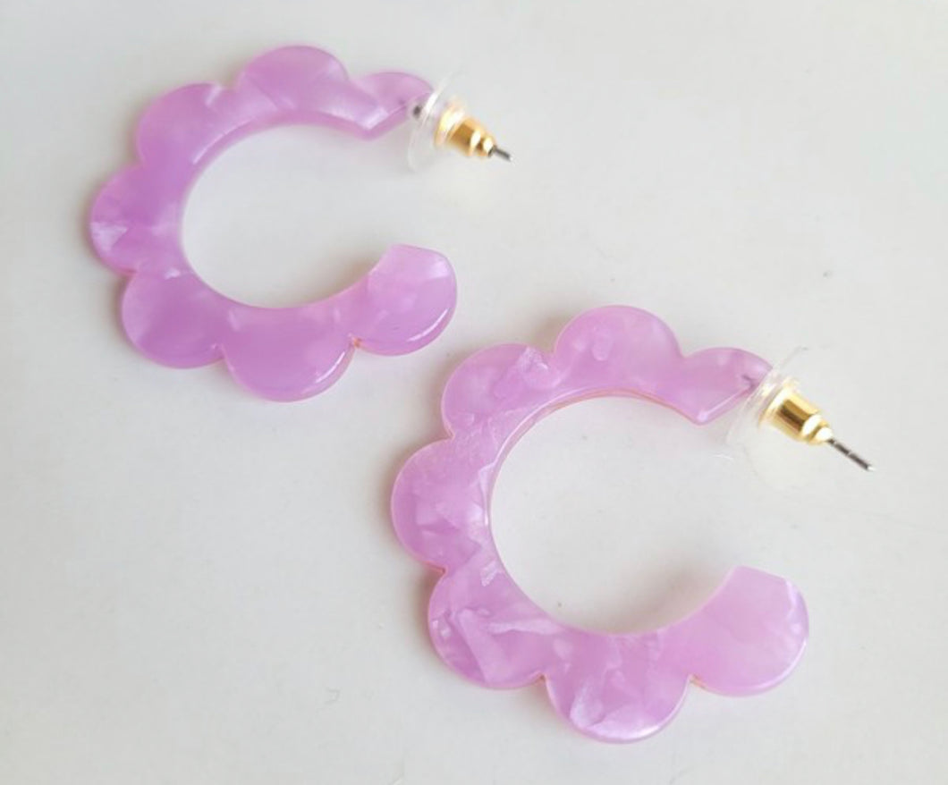 Flower Hoops